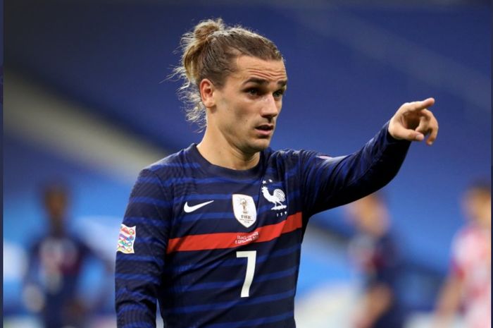 Antoine Griezmann, melewati rekor gol Zinedine Zidane.