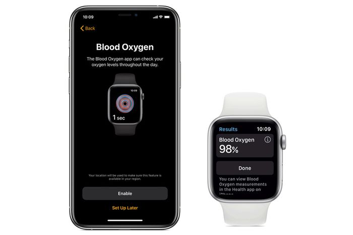 blood o2 apple watch