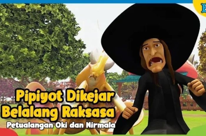 Dongeng Anak Petualangan Oki dan Nirmala Pipiyot Dikejar Belalang
