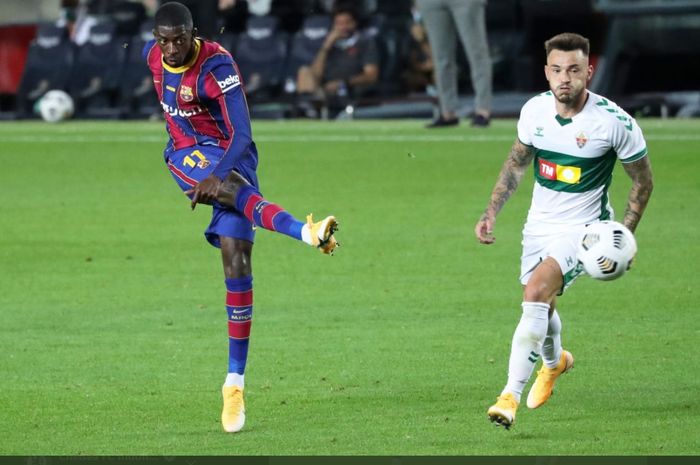Barcelona dikabarkan siap melepas winger asal Prancis, Ousmane Dembele, pada bursa transfer musim dingin 2021.
