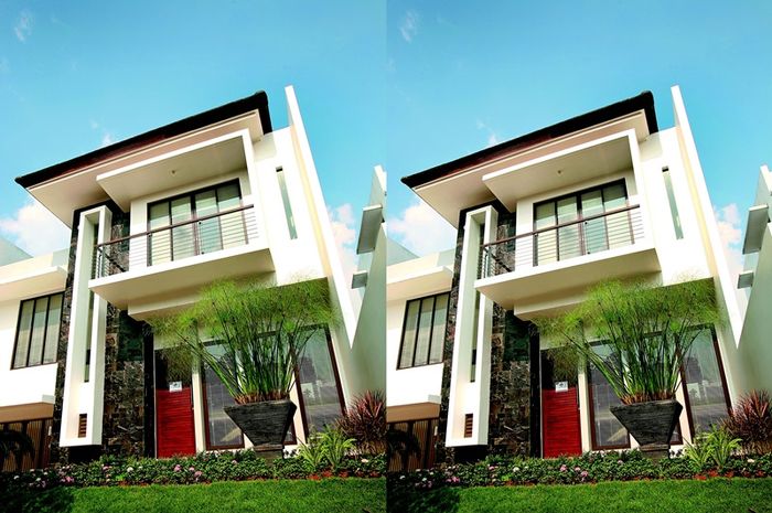 Ilustrasi rumah tingkat, bisa dibangun dengan konsep rumah tumbuh.