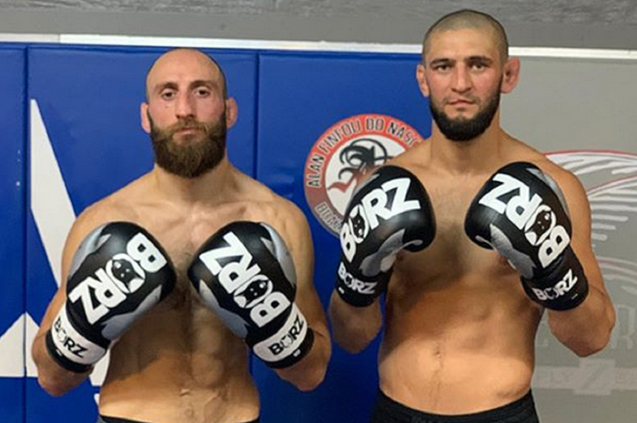 Rekan Khamzat CHimaev (kanan), Guram Kutateladze (kiri) yang siap bikin onar di UFC.