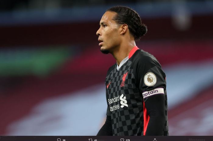 Bek tengah Liverpool, Virgil van Dijk.