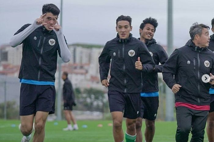 Elkan Baggott dkk kembali berlatih untuk memperkuat Timnas U-19 Indonesia menghadapi Bosnia Herzegovina dalam uji coba di Kroasia, Selasa (20/10/2020).