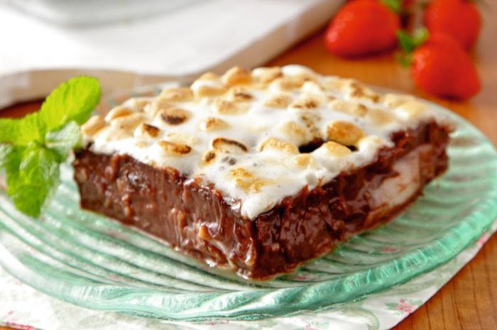 Klapertart Coklat Marsmellow