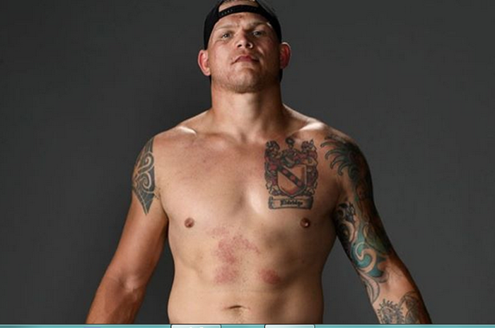 Petarung kelas berat UFC, Chase Sherman.