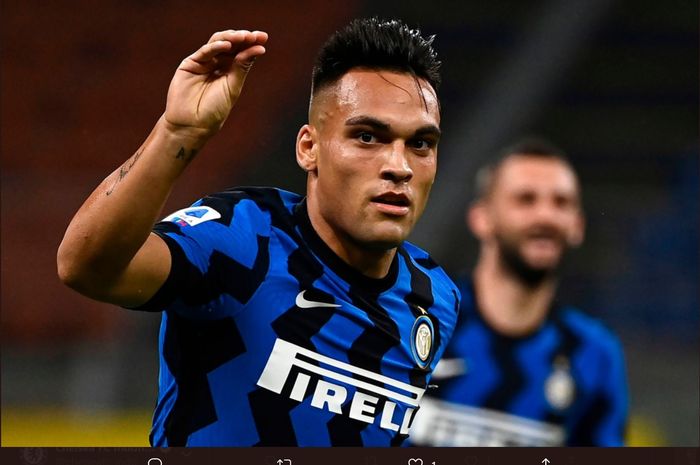 Penyerang Inter Milan, Lautaro Martinez.