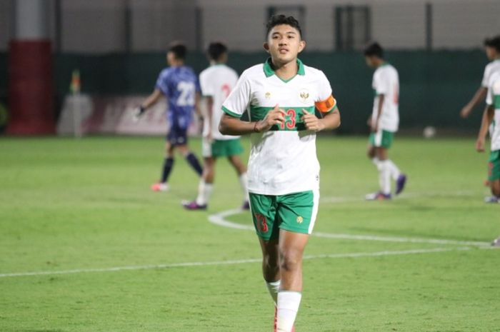 Kapten timnas U-16 Indonesia, Marcell Januar Putra
