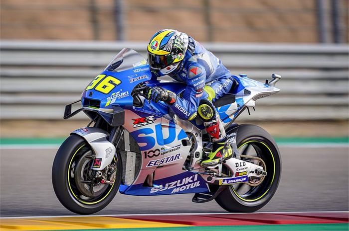 Pembalap Suzuki, Joan Mir masih berada di puncak klasemen sementara MotoGP 2020 pasca balapan di Teruel 2020 Minggu (25/10/2020).
