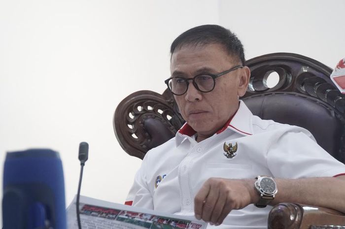 Ketua Umum PSSI, Mochamad Iriawan, saat menjadi pembicara dalam webinar yang diselenggarakan oleh media BaBe (Baca Berita), Selasa (27/10/2020).