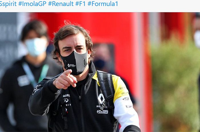 Pemenang dua gelar juara F1, Fernando Alonso, akan bergabung dengan Renault pada musim 2021.