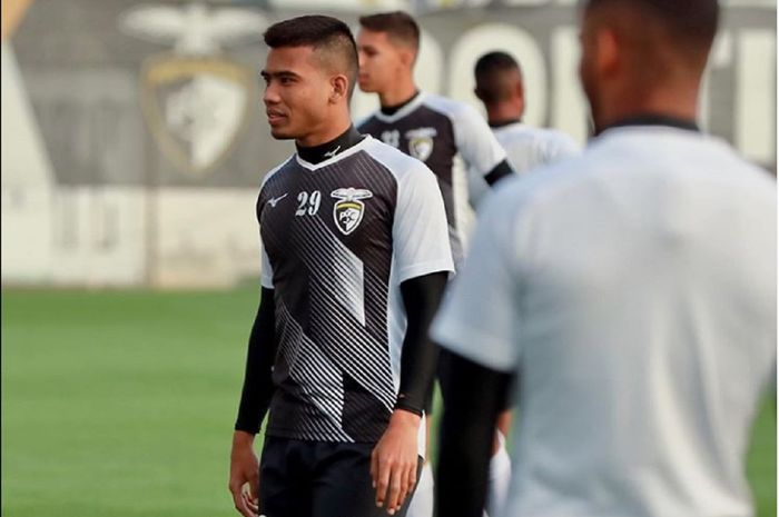 Safawi Rasid, bintang Malaysia yang menghancurkan impian Timnas Indonesia di Kualifikasi Piala Dunia 2022, berlatih bersama klub barunya, Portimonense.