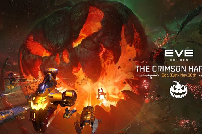 EVE Echoes from Netease celebrates The Crimson Harvest event.