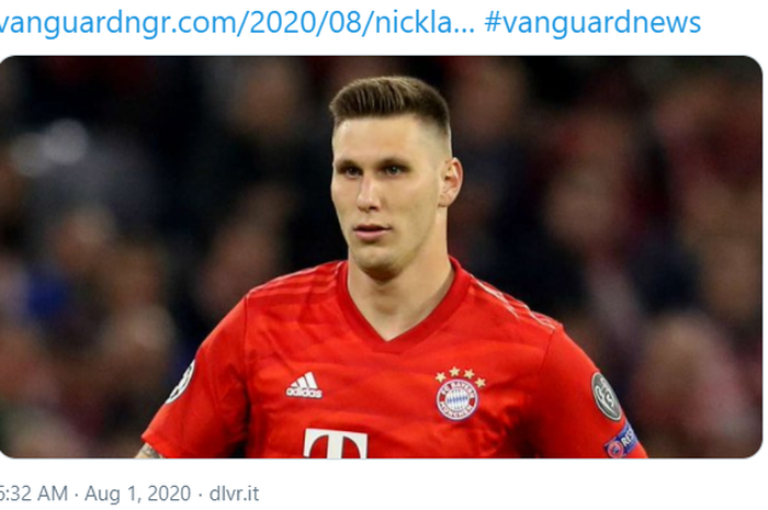 Bek Bayern Muenchen, Niklas Suele.