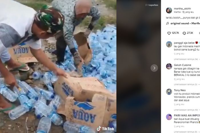 Masih Berlanjut Protes Macron, Video Buang Air Mineral Ini ...