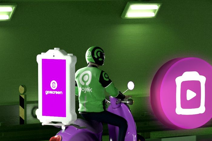 Layanan GoScreen Mungkinkan Pemilik Brand Pasang Iklan di Motor Mitra ...
