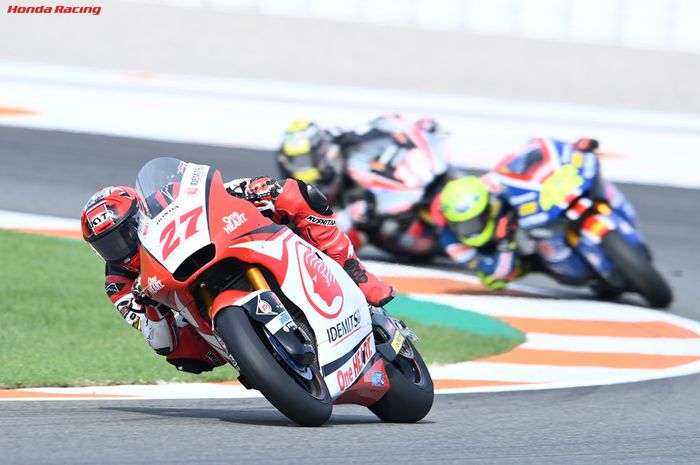 Hasil kualifikasi Moto2 Valencia 2020 Sabtu malam (14/11/2020) WIB, tidak semanis seri sebelumnya bagi pembalap Indonesia, Andi Farid Izdihar atau Andi Gilang.