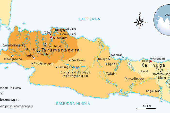 Mengenal Kerajaan Tarumanegara, Kerajaan Hindu di Jawa Barat - Bobo