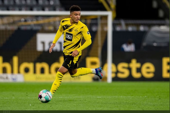 Jadon Sancho telah resmi berpindah dari Borussia Dortmund ke Manchester United.