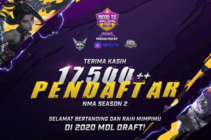 Wujudkan Mimpimu Jadi Pro Player Mobile Legends Melalui 2020 MDL Draft