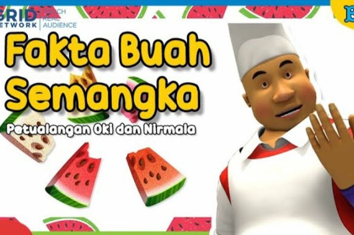 Dongeng Anak, Petualangan Oki Nirmala Fakta Buah Semangka Bobo