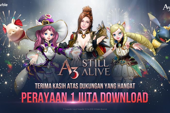 A3: Still Alive achieved over 1 million downloads in first week of release