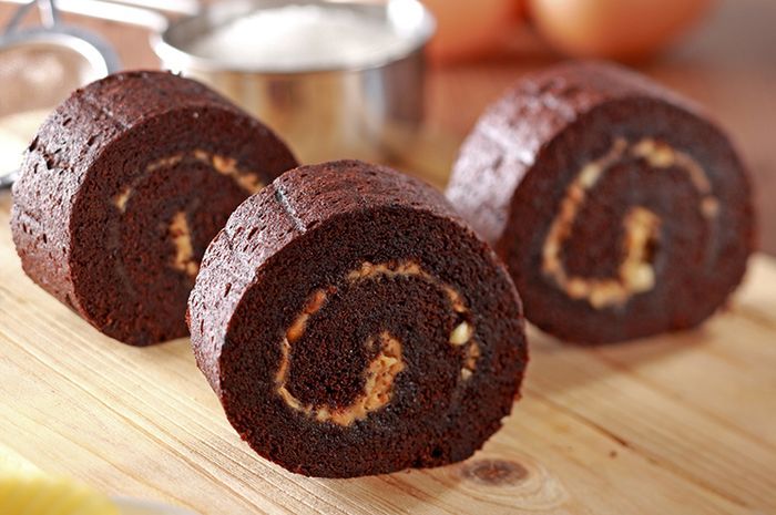 Resep Brownis Gulung Kacang