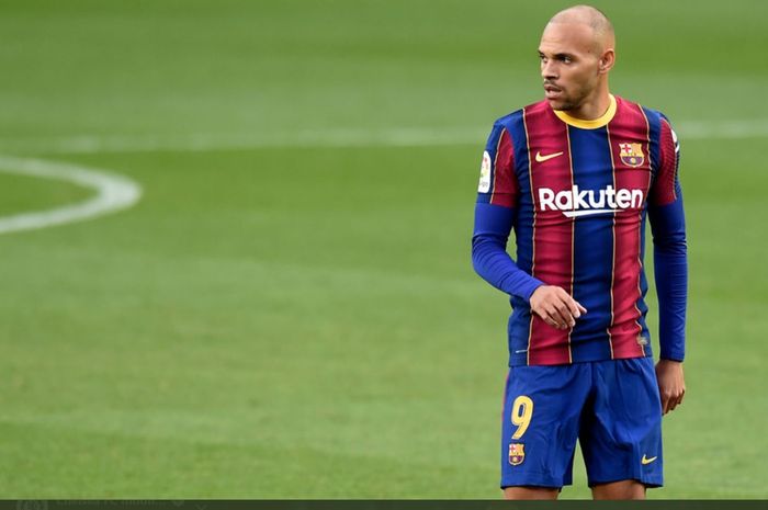 Penyerang nomor 9 Barcelona, Martin Braithwaite.