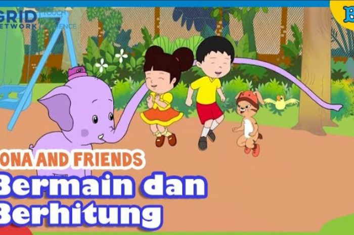 Dongeng Anak, Bona And Friends Bermain dan Berhitung Bobo