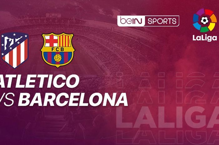 Poster laga Atletico Madrid vs Barcelona di pekan ke-10 Liga Spanyol pada Minggu (22/11/2020).