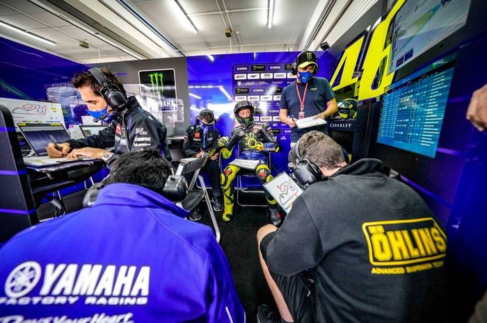 MotoGP Portugal 2020 jadi balapan terakhir Valentino Rossi dengan tim Pabrikan Yamaha