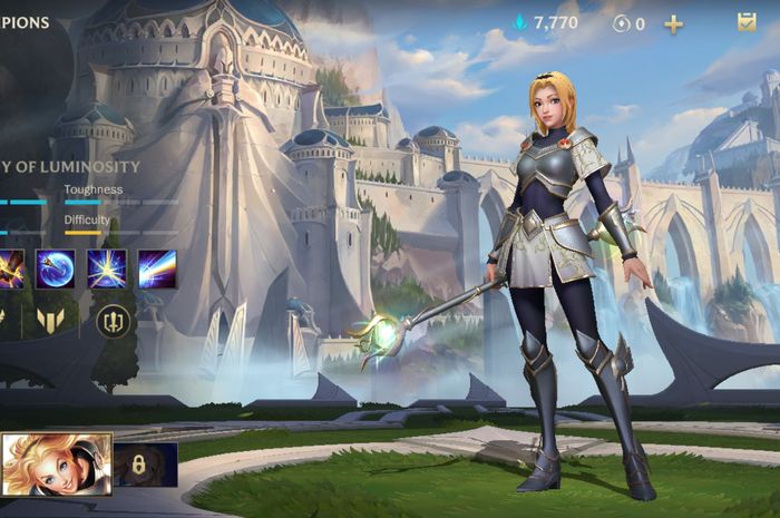 Champion Lux in League of Legends: Wild Rift