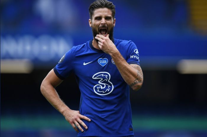 Penyerang gaek Chelsea, Olivier Giroud, pertimbangkan pergi pada bursa transfer Januari 2021.