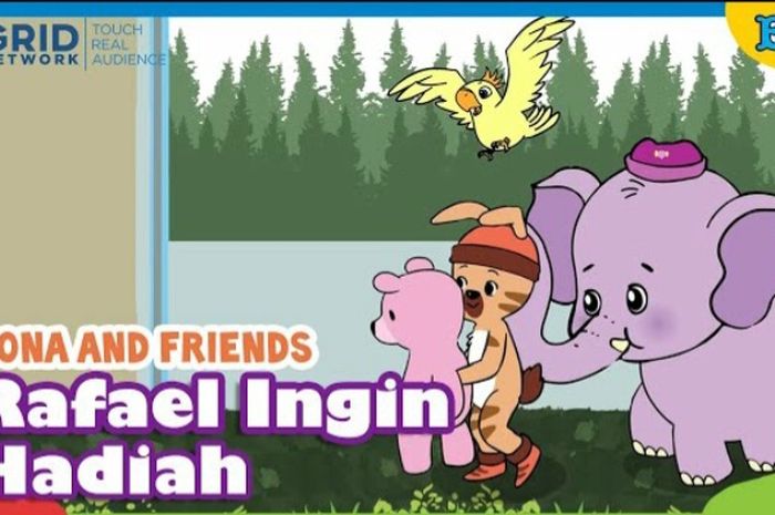 Dongeng Anak, Bona and Friends Rafael Ingin Hadiah Bobo