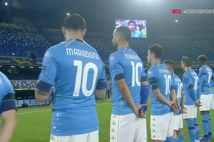 Napoli Vs HNK Rijeka di Stadion San Paulo dalam laga keempat Liga Europa grup F, Kamis (26/11/2020) atau dini hari WIB.