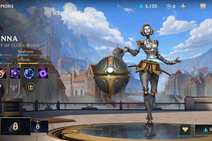 Champion Orianna in League of Legends: Wild Rift