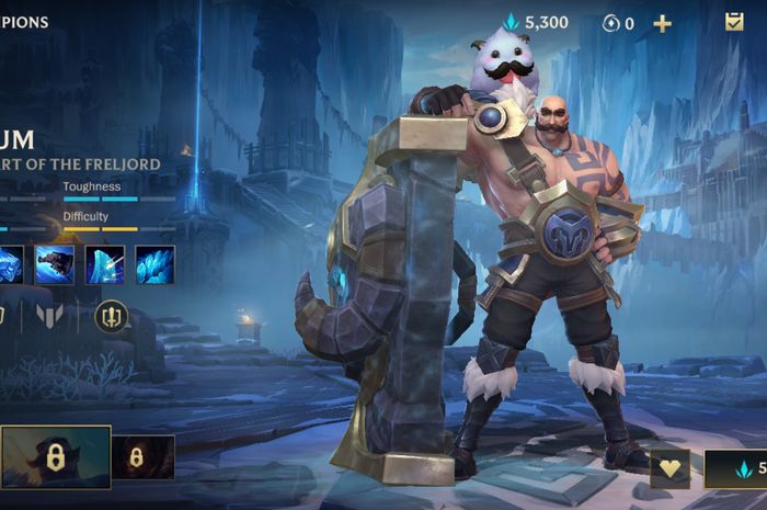Champion Braum in League of Legends: Wild Rift