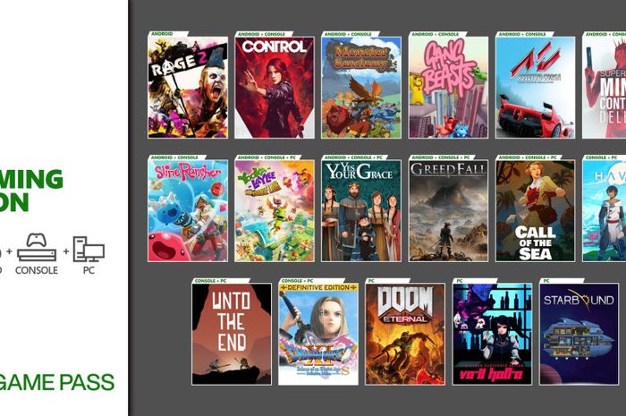 Xbox Game Pass service adds 17 titles to its game streaming service.
