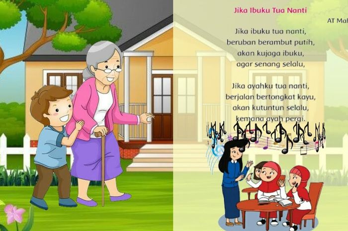 Lirik Lagu �Jika Ibu Tua Nanti� Yang Diciptakan Oleh AT