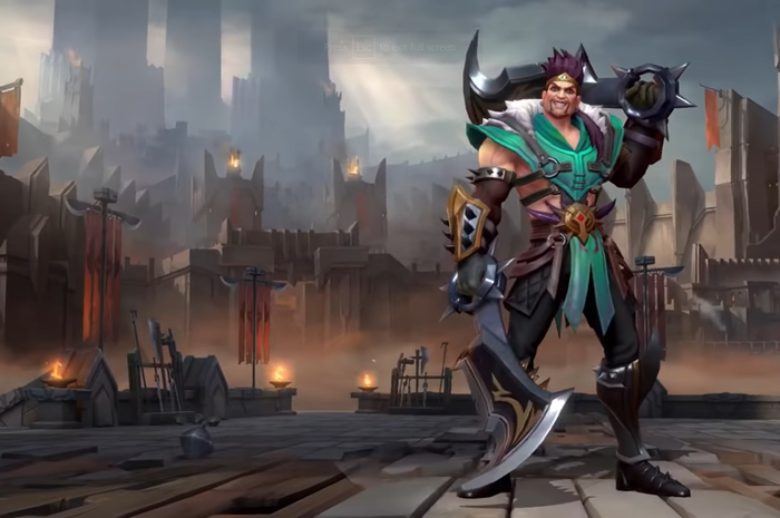 Champion Draven in League of Legends: Wild Rift