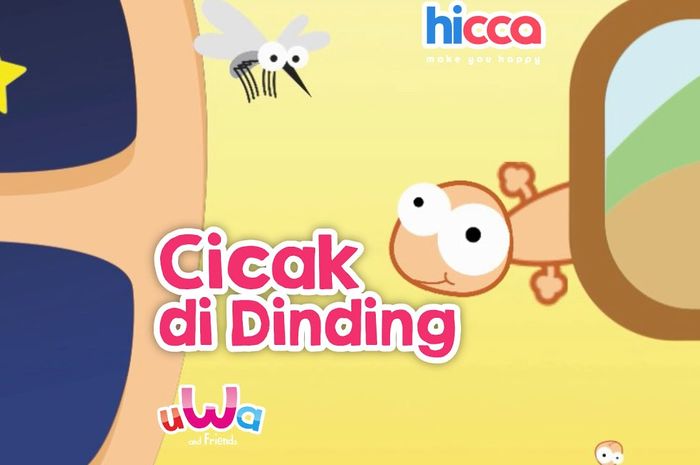 Lirik Lagu Anak 'Cicak di Dinding' Yang Dinyanyikan Oleh Shieren