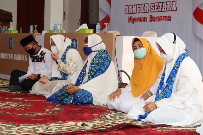 Pererat Silahturahmi, Pemkab Bangka dan BMKT Gelar Yasinan dan Doa