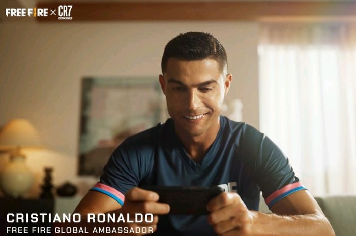 Cristiano Ronaldo, brand ambassador Free Fire global