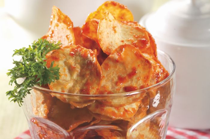 Keripik Singkong Balado Pedas Manis
