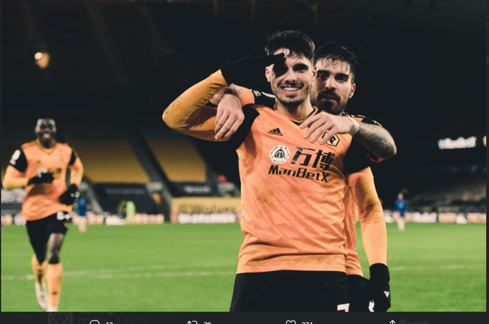 Striker berusia 20 tahun milik Wolverhampton Wanderers, Pedro Neto, memimpin timnya melakukan comeback dramatis saat melawan Chelsea di Liga Inggris.