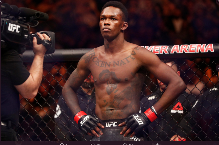 UFC 259 โ Berat di Bawah Standar, Israel Adesanya Bawa Satu Boks Pizza ...