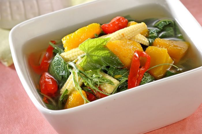 Resep Sayur Bening Labu Kuning Enak, Sajian Berkuah Praktis Dan Juga