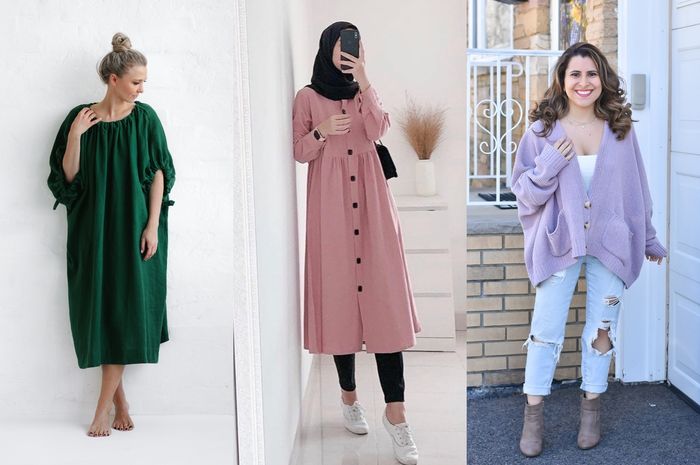 Pilihan Model Baju untuk Menutupi Perut Buncit, Bisa Tetap Modis Kok