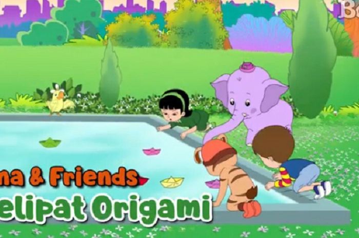 Dongeng Anak, Bona And Friends Melipat Origami Bobo