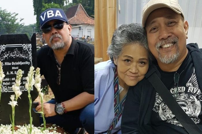 Ziarah ke Makam Mendiang Istri Tercinta Indro Warkop Tak Ziarah ke Makam Mendiang Istri Tercinta Indro Warkop Tak